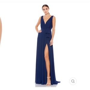 MacDuggal Navy Gown